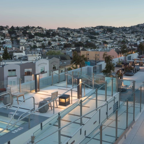 Rooftop Terrace - Evening